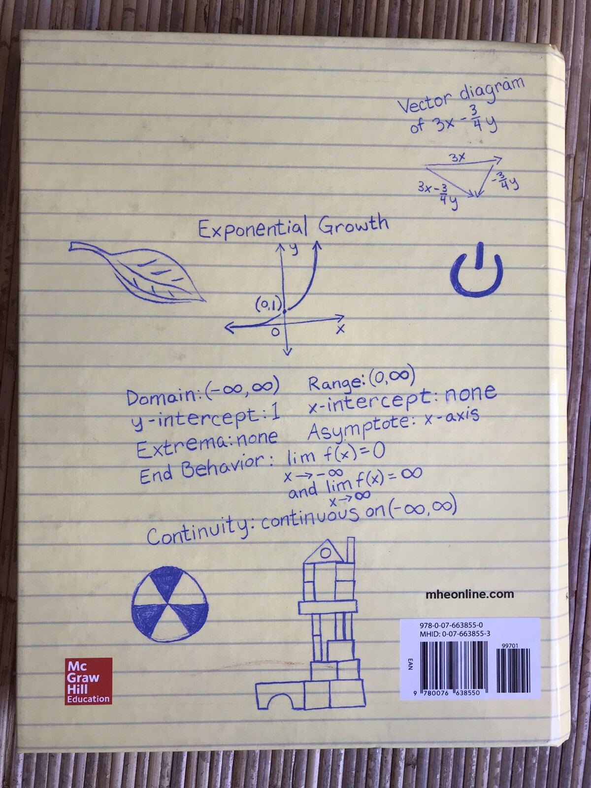 INTEGRATED MATH ~ Course 4, Student Edition by McGraw-Hill Education *NEW*