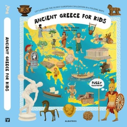 Ancient Greece for Kids (Unfolding the Past) – Hardcover – GOOD