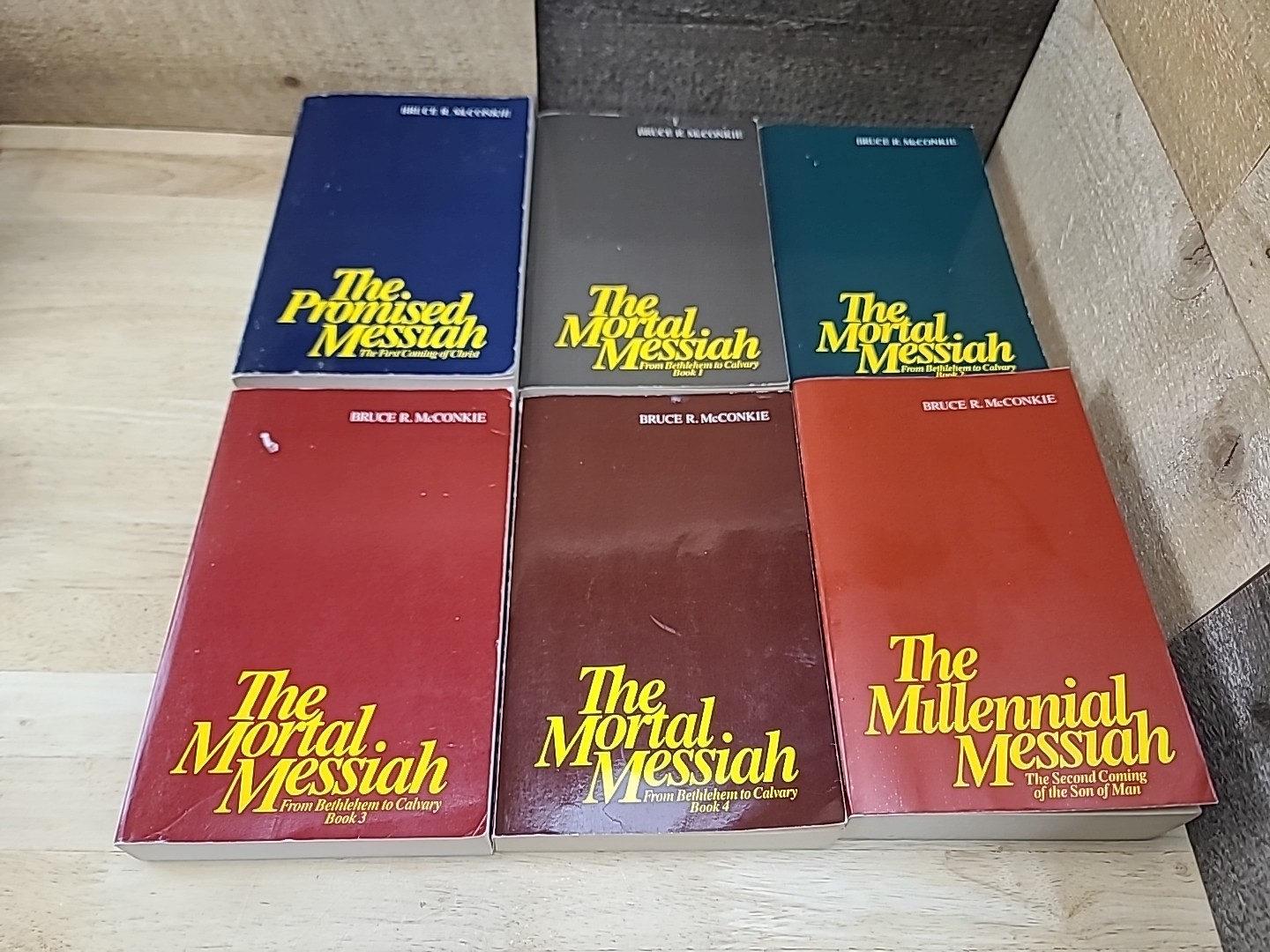 The Messiah Series Complete Set Paperback Bruce R McConkie 1-6