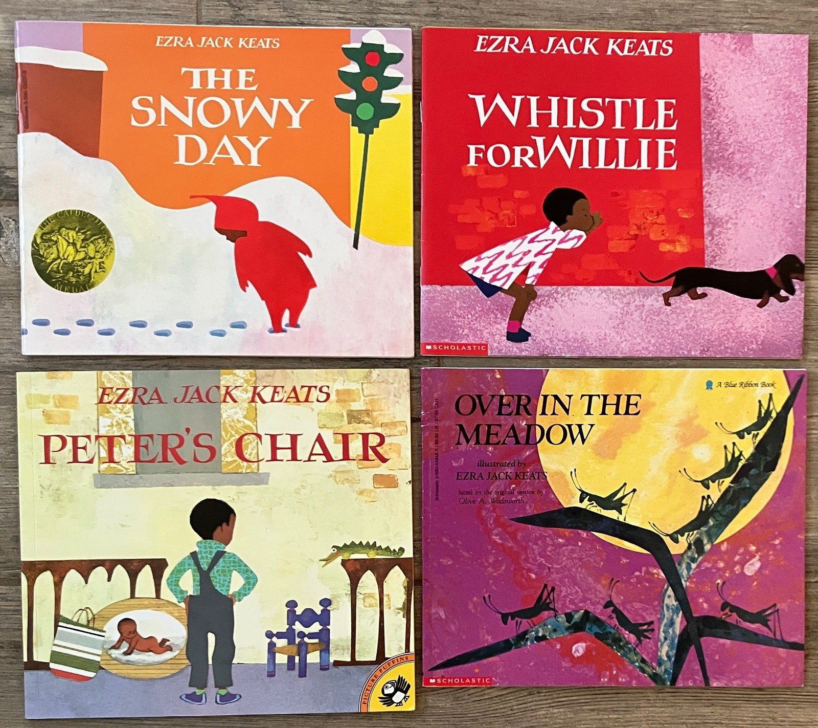 EZRA JACK KEATS Lot 4 PB Snowy Day FIAR CALDECOTT Willie/Peter’s Chair/Meadow