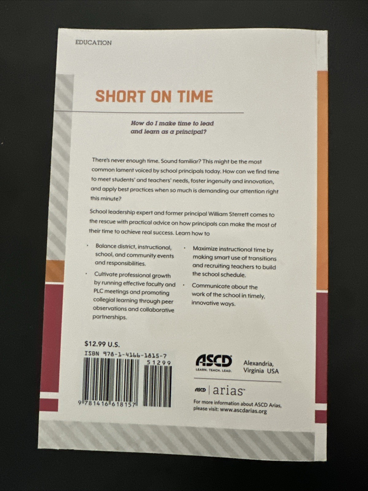 Short On Time William Sterrett
