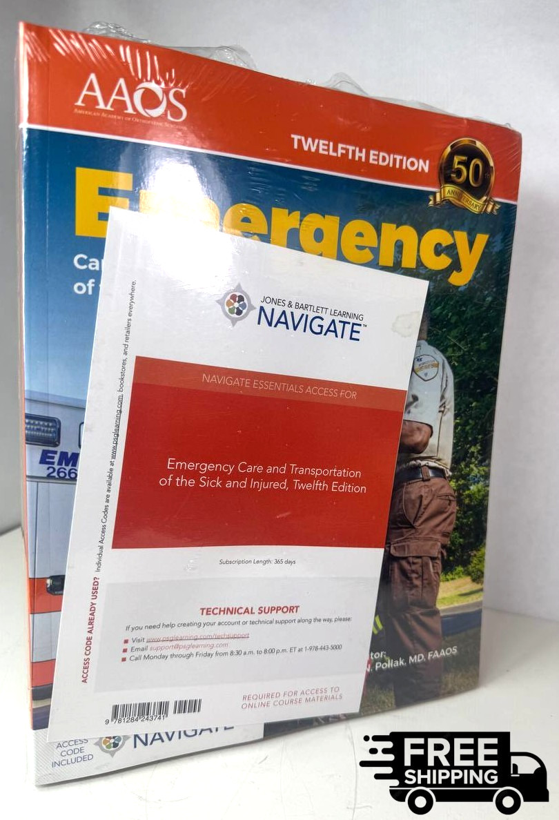 Emergency Care and Transportation of the Sick & Injured Essentials Seal Package