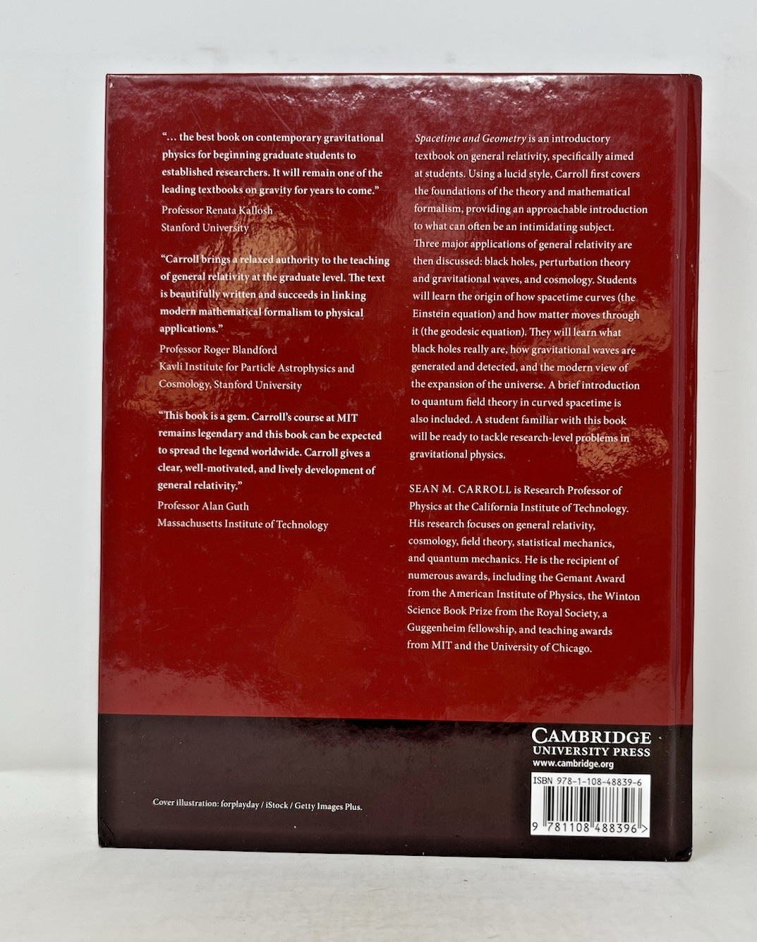 Spacetime and Geometry: An Introduction to General Relativity SHIPS FREE in US
