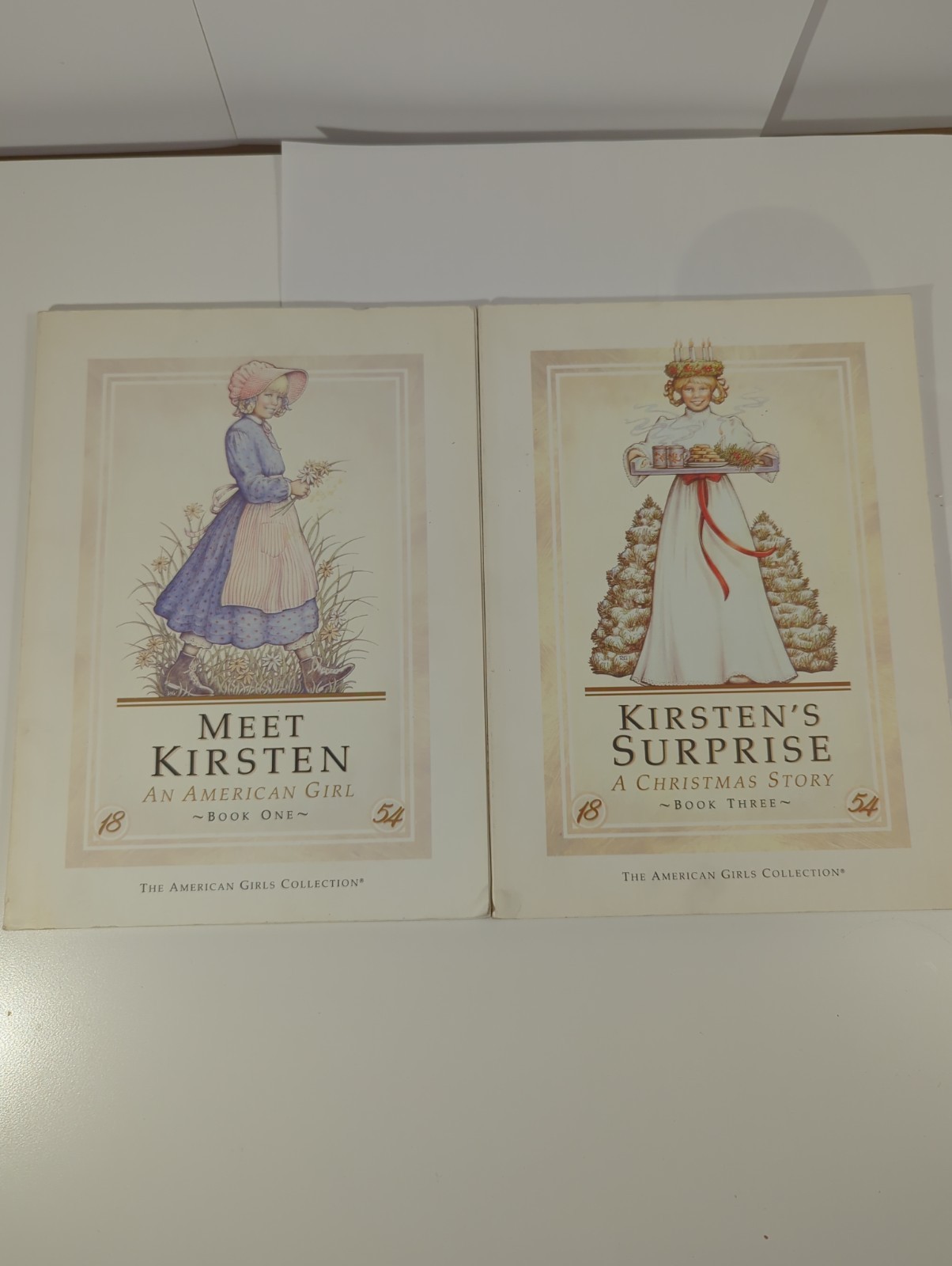 Vtg An American Girl Meet Kirsten Kirsten’s Surprise Lot 2 Paperback Janet Shaw