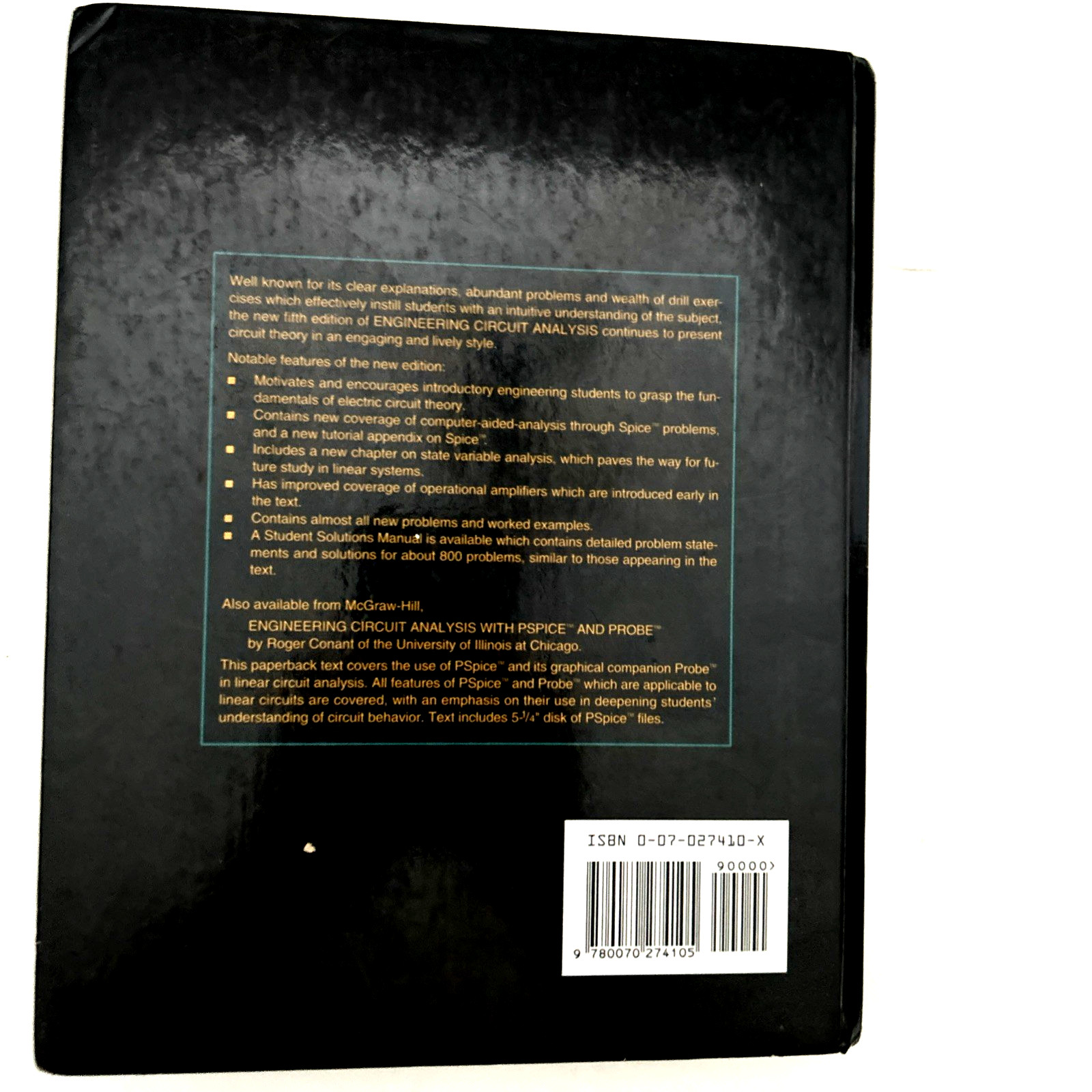 Engineering Circuit Analysis – hardcover Hayt, William Hart|Kemmerly, Jack E…