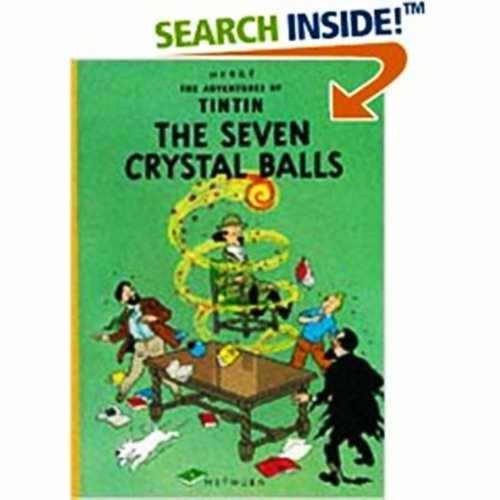 The Seven Crystal Balls (The Adventures of – Hardcover, by Herge – Acceptable n