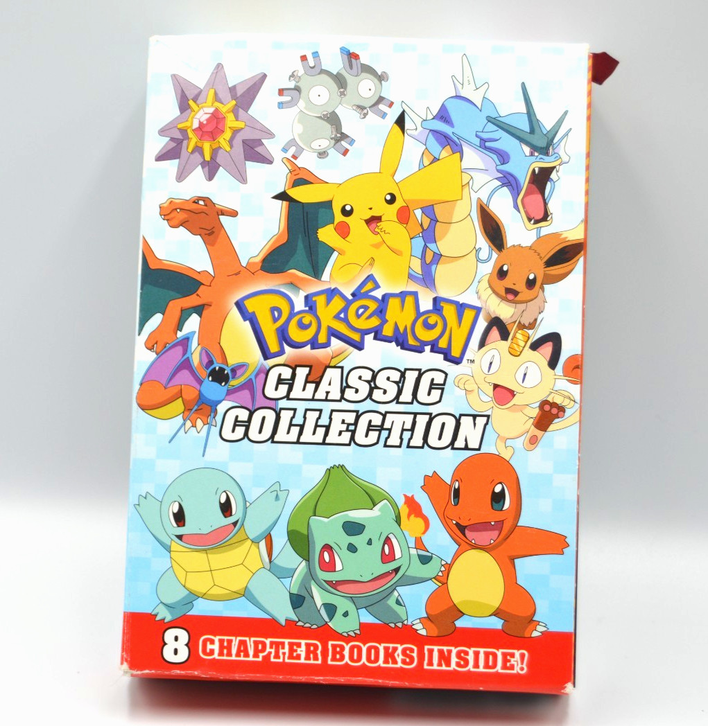 Pokemon Classic Collection 8 Chapter Books Boxed Set Complete 2017 Scholastic