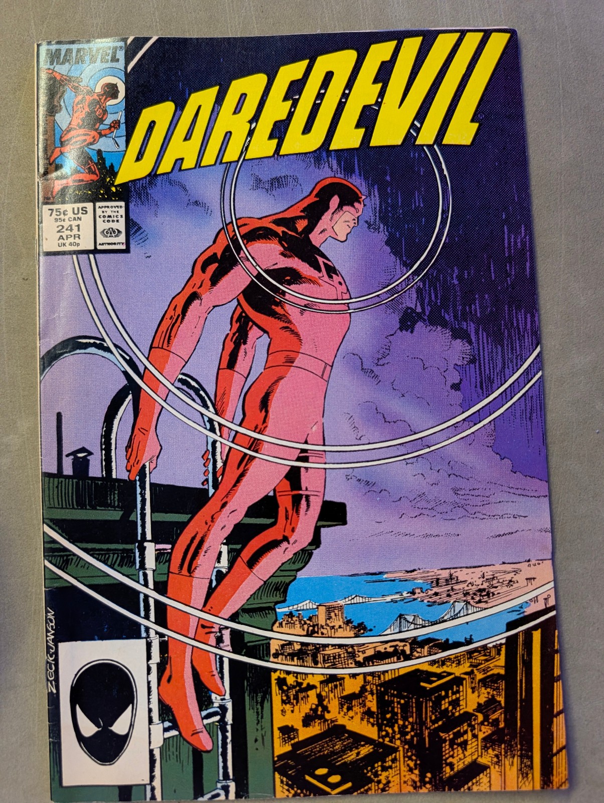Daredevil #241, Marvel Comics, 1986.