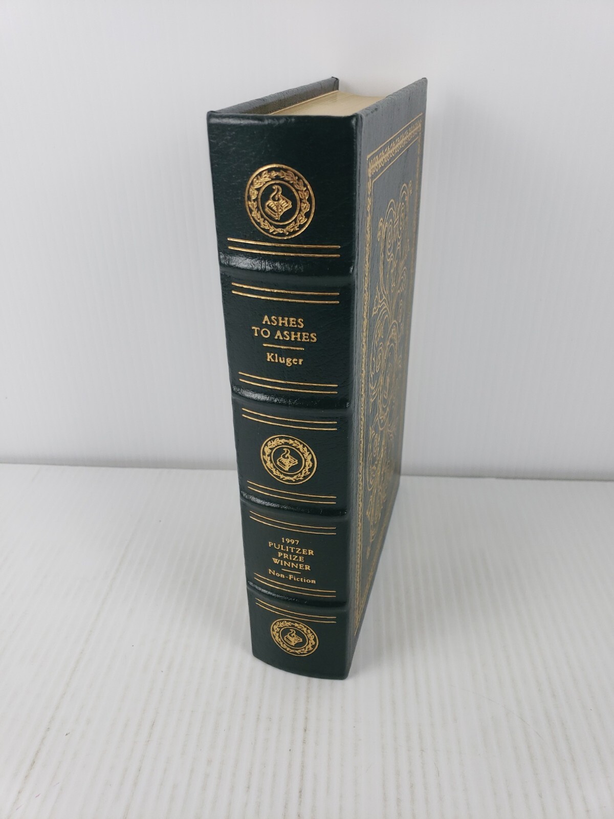 Easton Press Ashes to Ashes by Richard Kluger Signed Limited Edition, COA