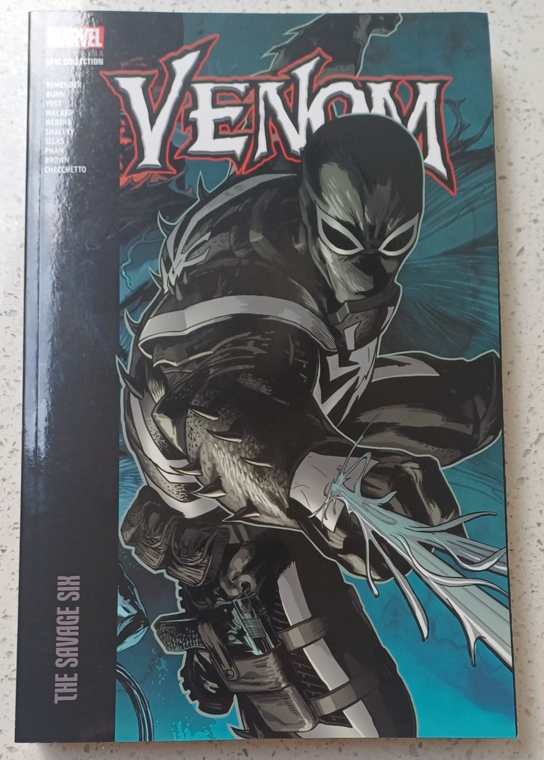 VENOM MODERN ERA EPIC COLLECTION THE SAVAGE SIX TPB (520 Pages) 1302952676 NEW