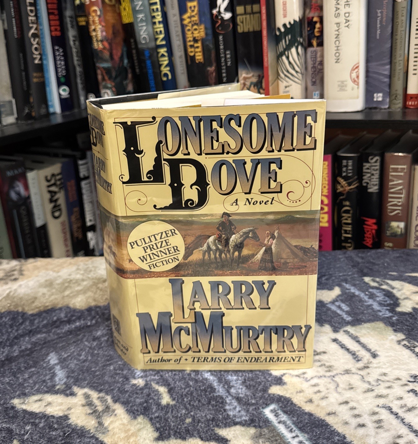 Lonesome Dove – Larry McMurtry (1985, Hardcover) First Edition/Late Print, VG+