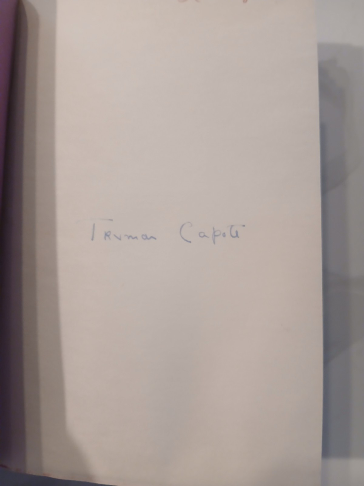 Truman Capote / In Cold Blood SIGNED 1st Edition/1st Printing, Not BCE