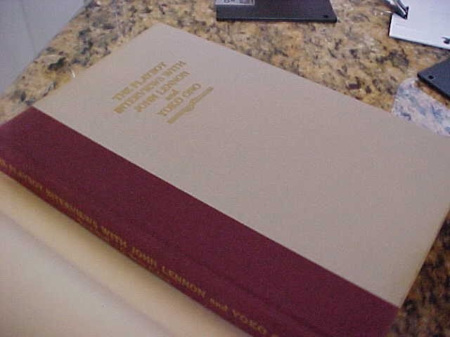 The Playboy Interviews with JOHN LENNON & YOKO ONO 1981 1st Edition HC D/J Wow!!