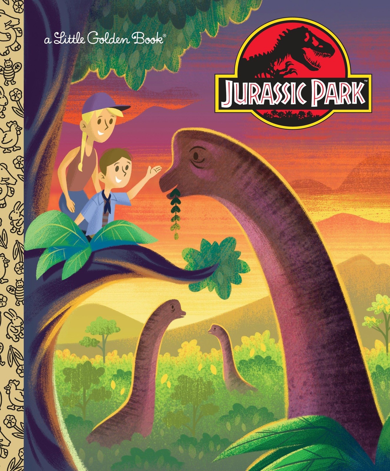 Jurassic Park Little Golden Book (Jurassic Park) – hardcover Holtsclaw, Josh…