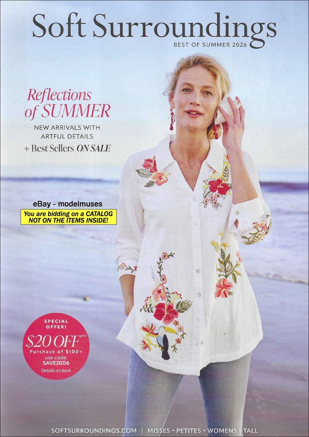 SOFT SURROUNDINGS Women’s Fashion & Accessories CATALOG Summer 2026 – 72 Pages
