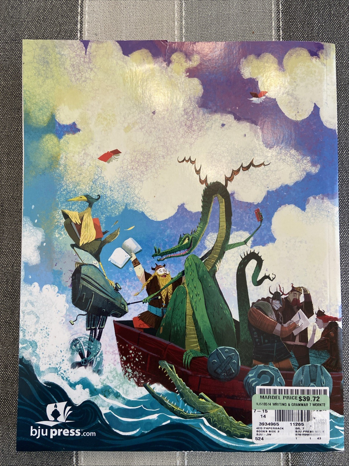 NEW BJU Bob Jones 7th grade WRITING & GRAMMAR STUDENT WORKTEXT 4th ed English 7