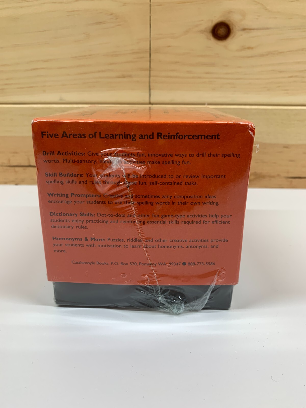 Spelling Power Activity Task Cards by Beverly L. Adams-Gordon (Cards,Flash Cards