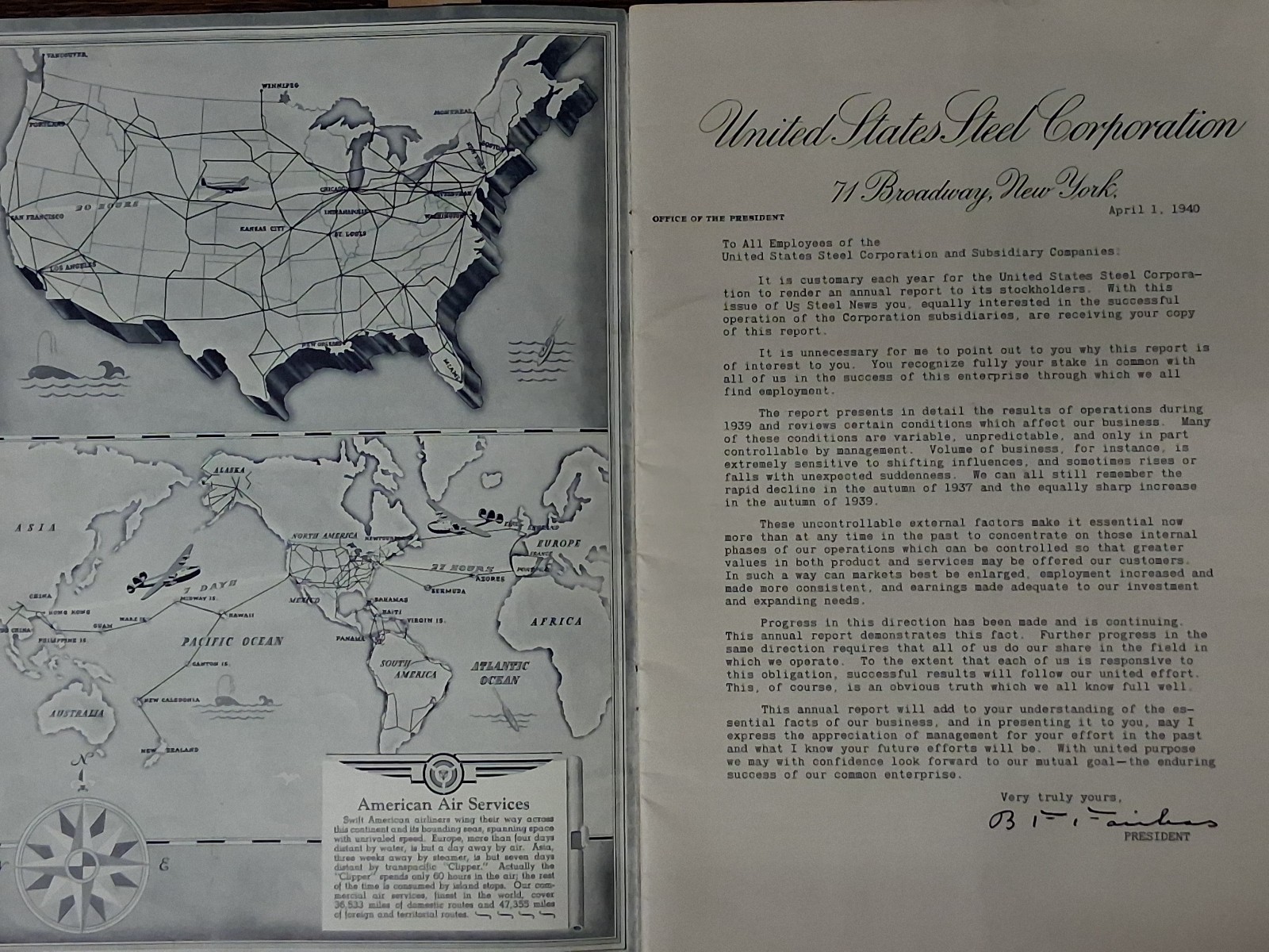 April 1940 United States US Steel News Report Aircraft Plane Airplane Amphibian