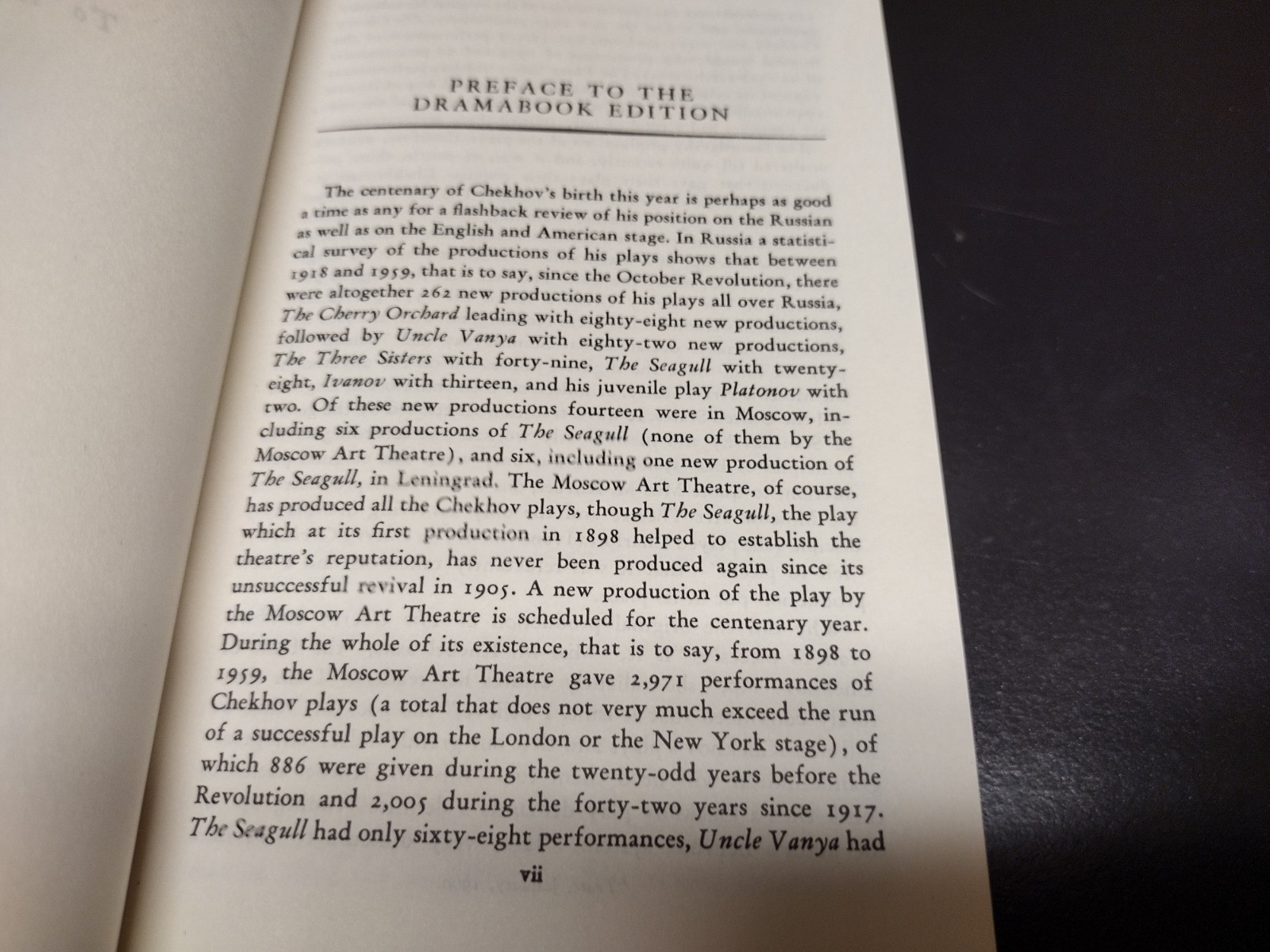 Chekhov The Dramatist David Magarshack A Dramabook Hill & Wang 1960 301 Pages