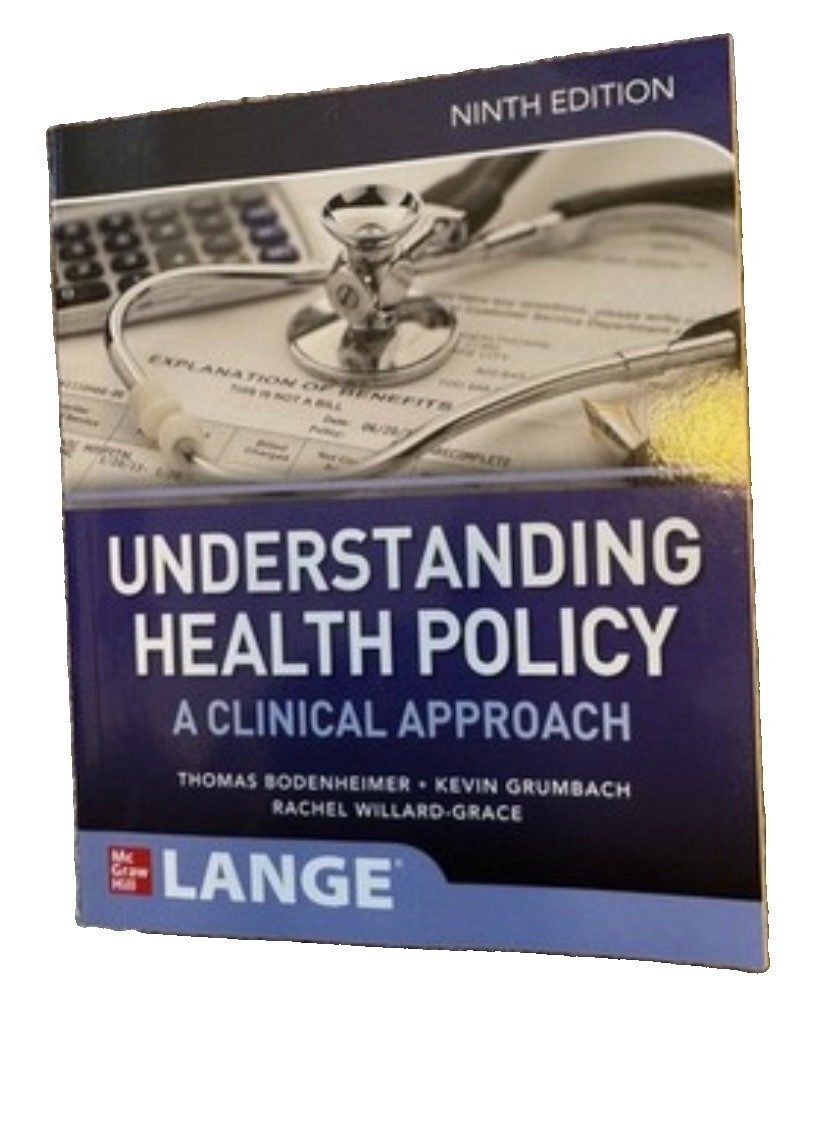 Understanding Health Policy: A Clinical – Paperback, by BODENHEIMER – Very Good