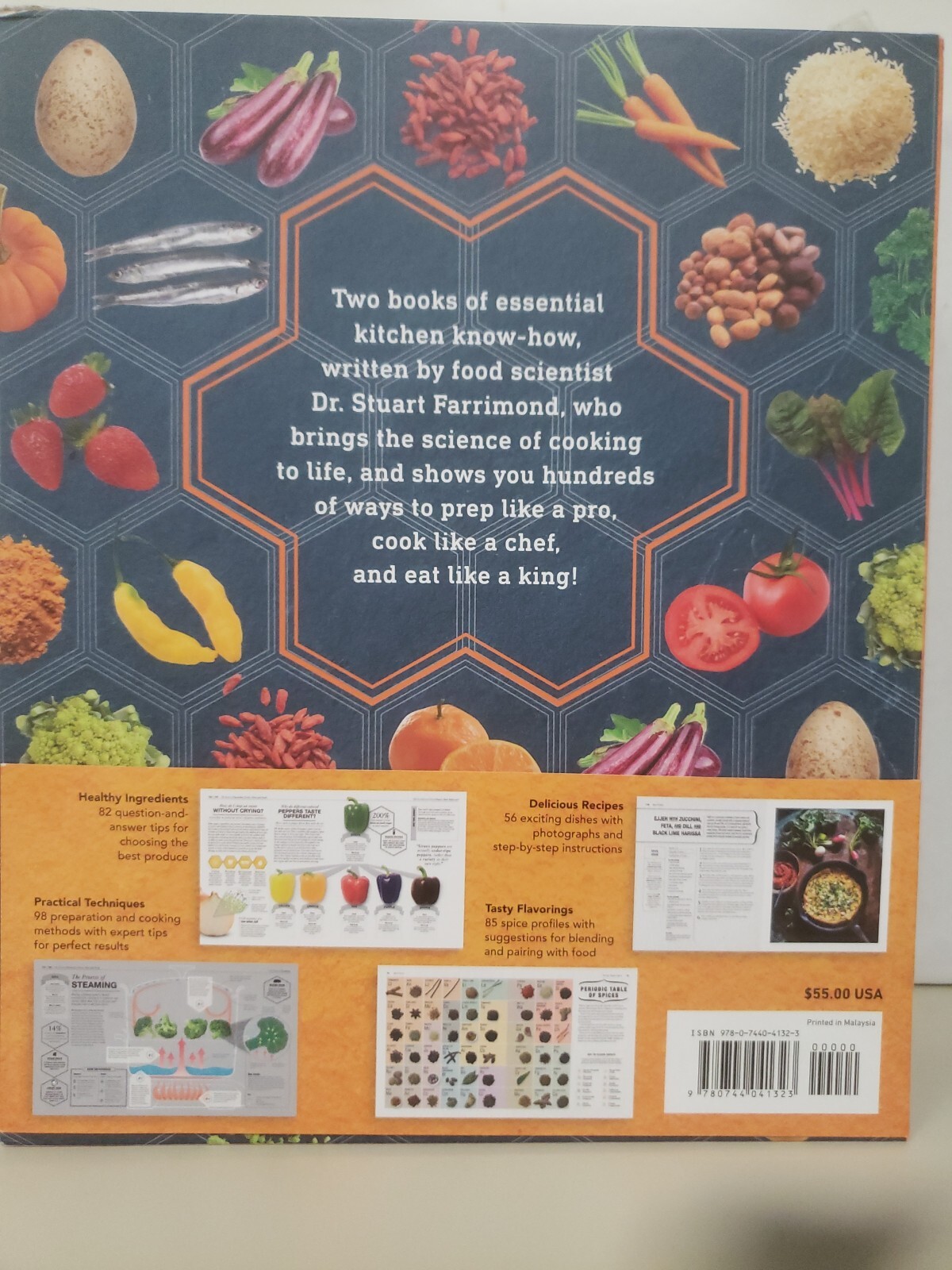 SCIENCE IN THE KITCHEN BOX Set – Science of Cooking, Science of Spice BRAND NEW