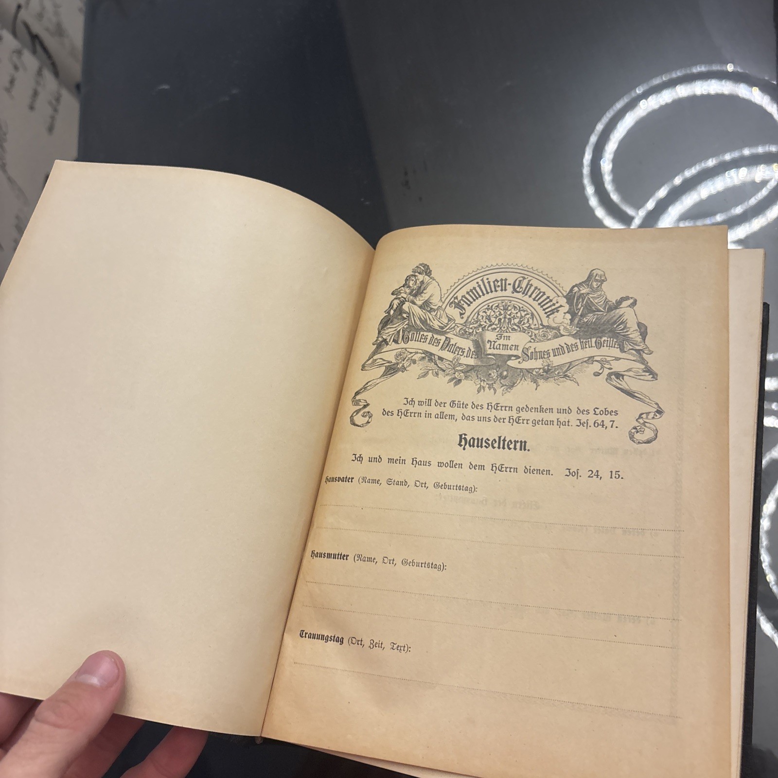 M. I. G. Brastberger Haus-Predigtbuch German HC Illus 1912 Missouri Synod Sermon