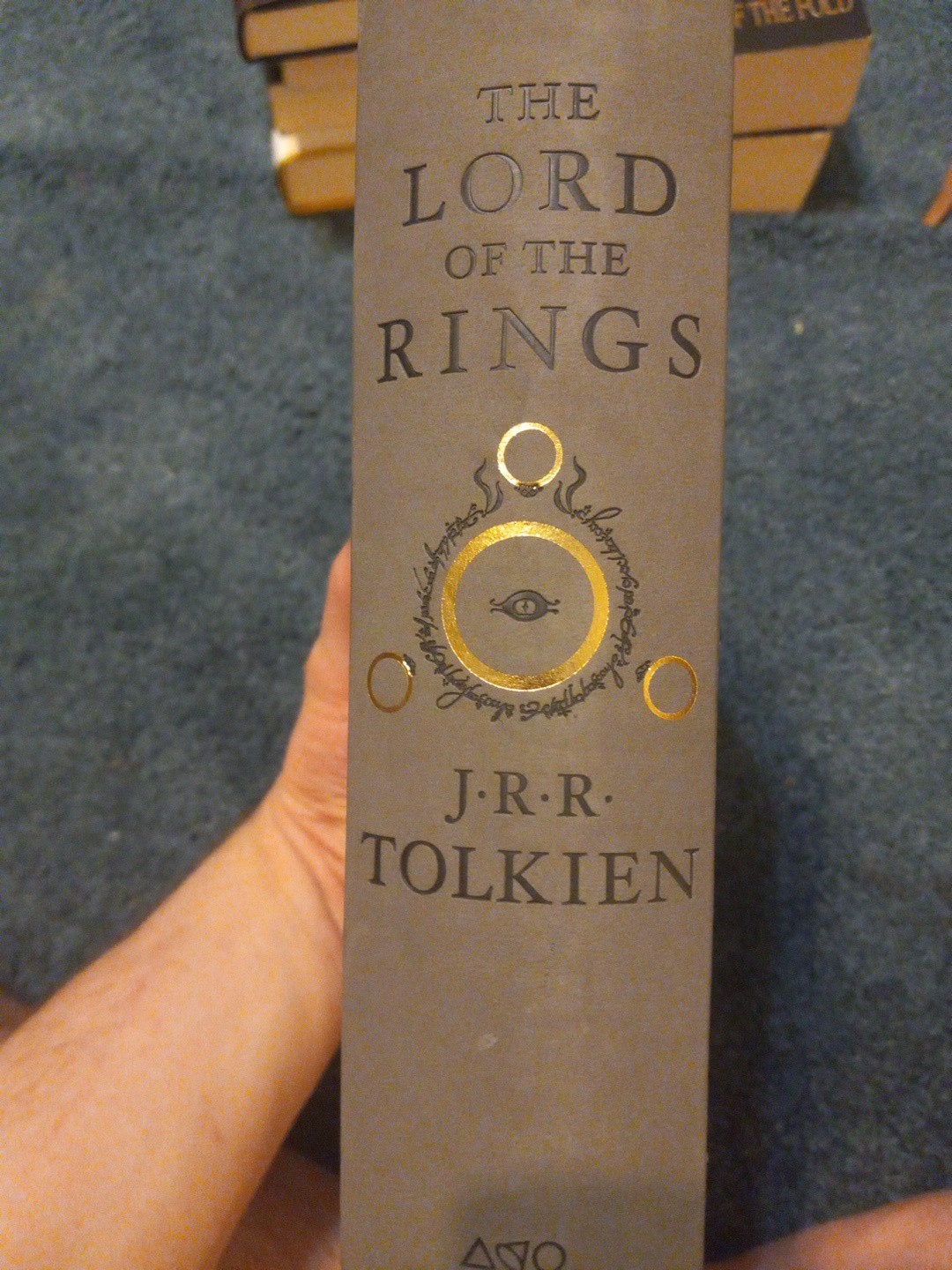 The Lord of the Rings J.R.R. Tolkien 50th Anniversary Edition – Suede Hardcover