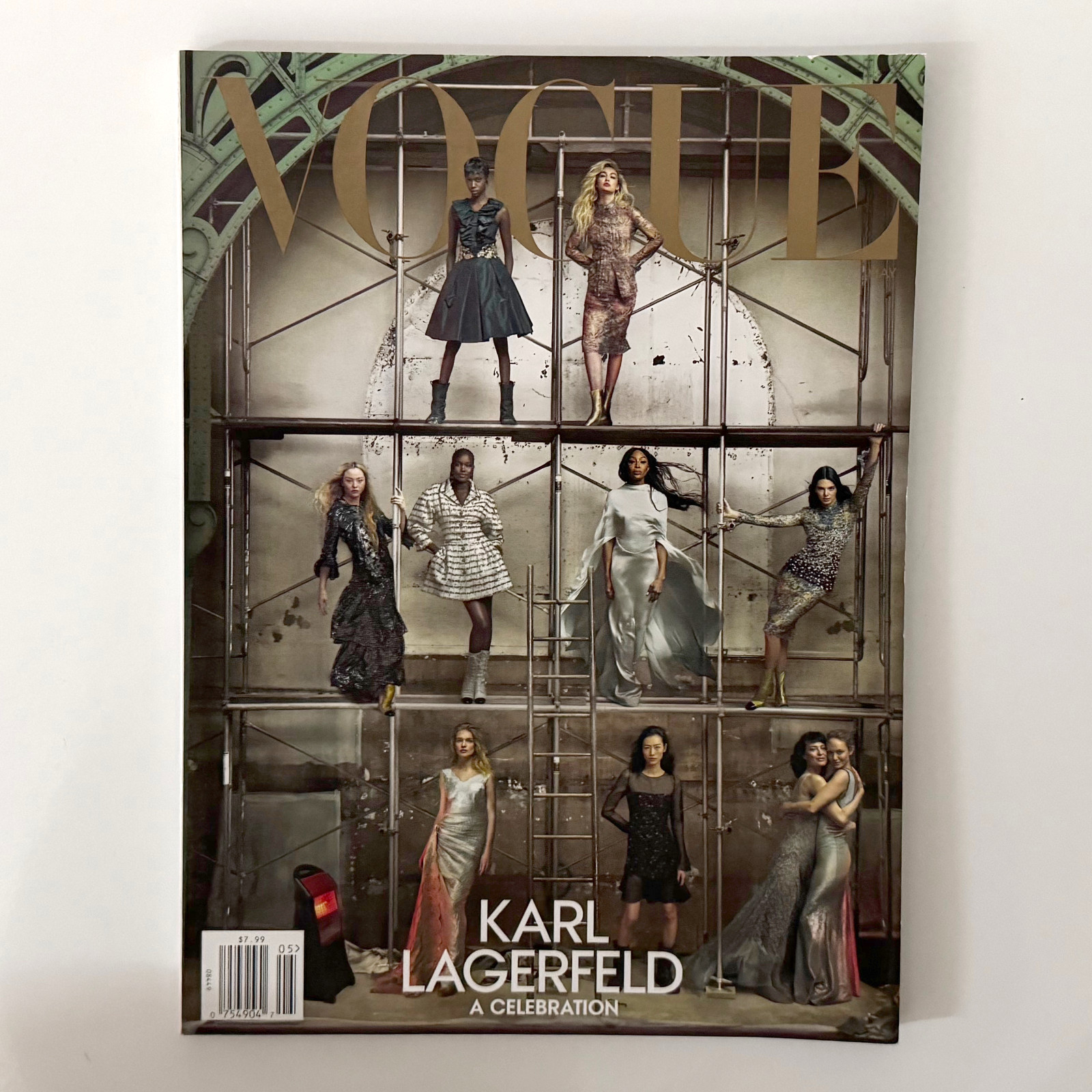 Vogue Magazine May 2023 Karl Lagerfeld Naomi Choupette Paris Supermodel Shalom