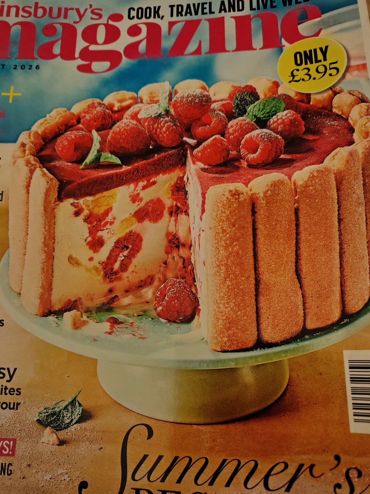 SAINSBURYS MAGAZINE AUGUST 2026 SUMMER’S BEST PUDDINGS