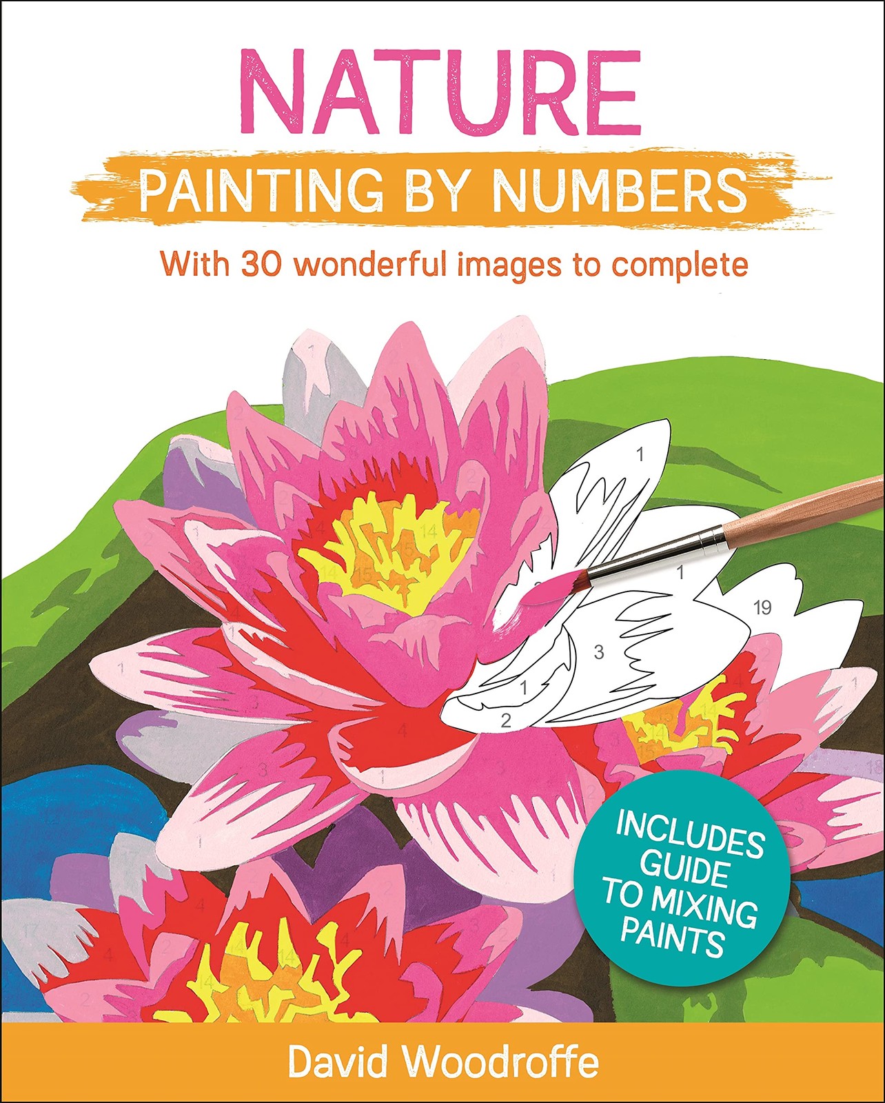 Nature Painting by Numbers: With 30 Wonderful Images to Complete. Includes G…
