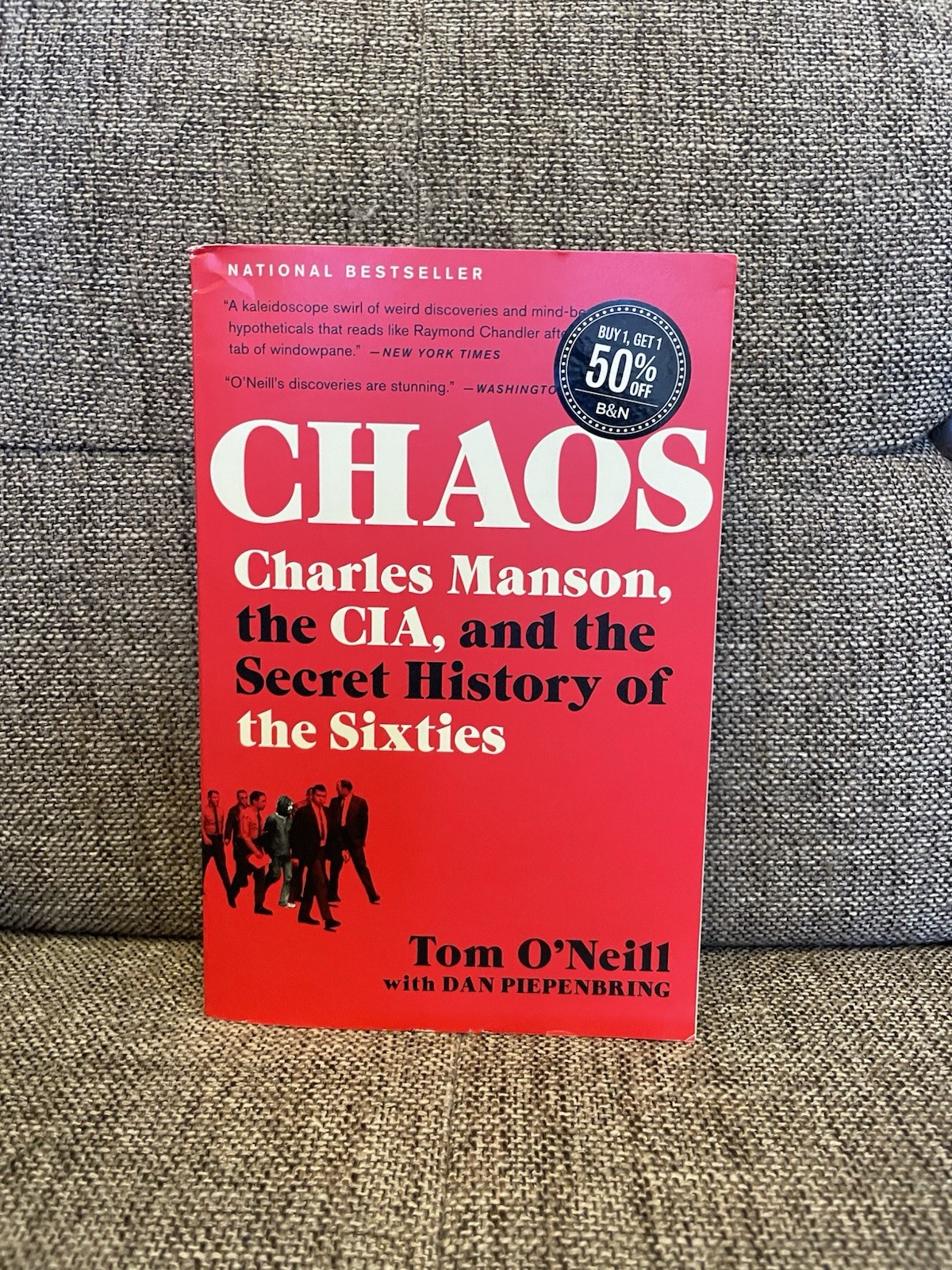 CHAOS Charles Manson CIA Secret History Sixties Tom O’Neill True Crime Paperback