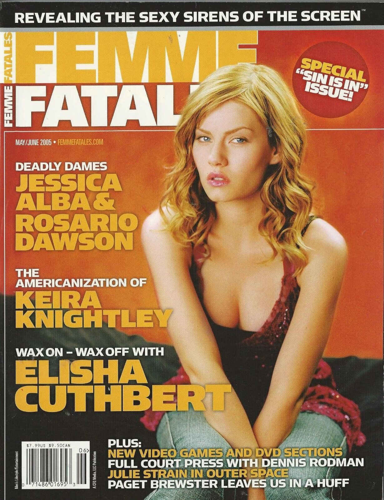 Femme Fatales Elisha Cuthbert Keira Knightley Rosario Dawson Jessica Alba NF