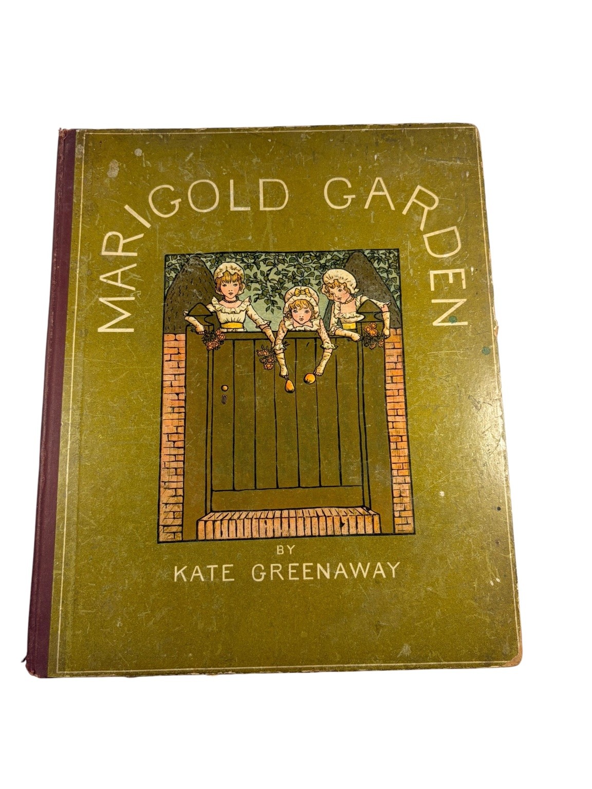 Marigold Garden Kate Greenaway 1886 Early Printing Illustrated Rhymes Routledge