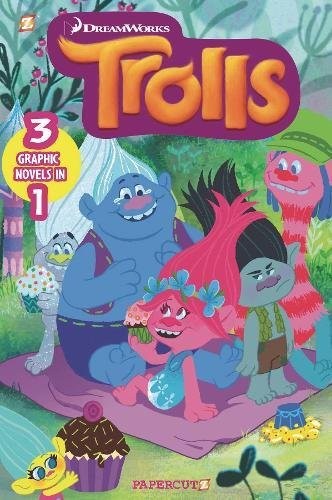 TROLLS 3-IN-1 #1: “HUGS & FRIENDS” “PUT YOUR HAIR IN THE By Dave Scheidt Mint