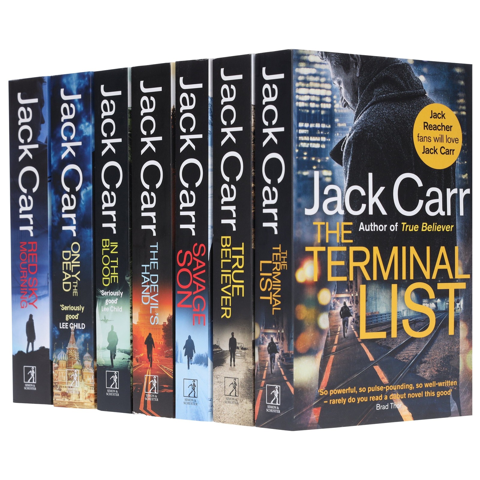 James Reece Series 7 Books Collection Set By Jack Carr – Fiction – Paperback