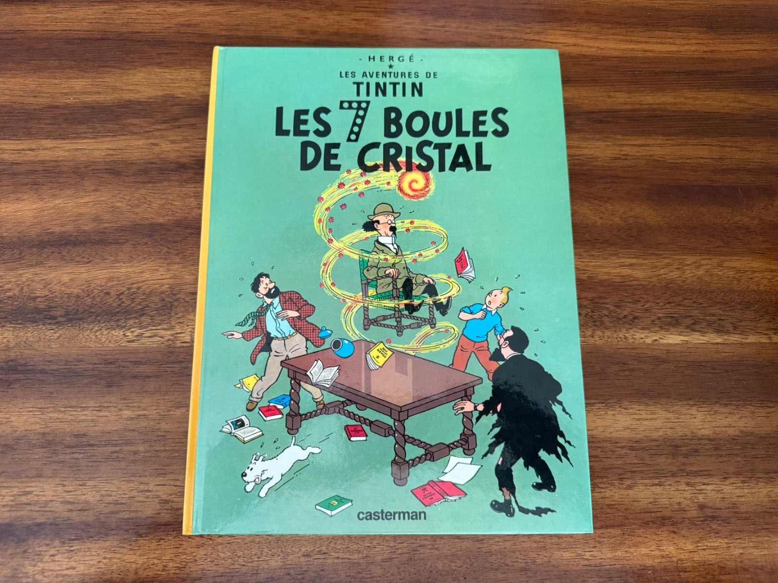 Tintin Ser.: Sept Boules de Cristal by Hergé (1999, Hardcover) FREE SHIPPING