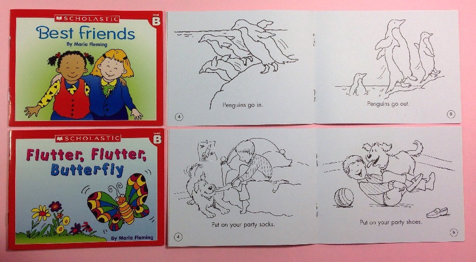 Childrens Books Kindergarten First Grade Leveled Set Learning to Read Lot 60