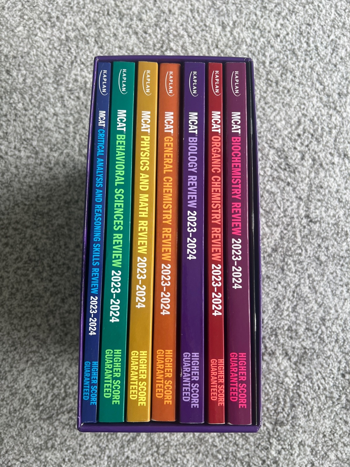 Kaplan MCAT Complete 7-Book Subject Review Edition 2023-2024