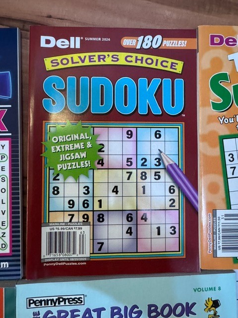 Lot (9) New Variety Puzzle Books Magazines Puzzles Games Crossword Word Seek