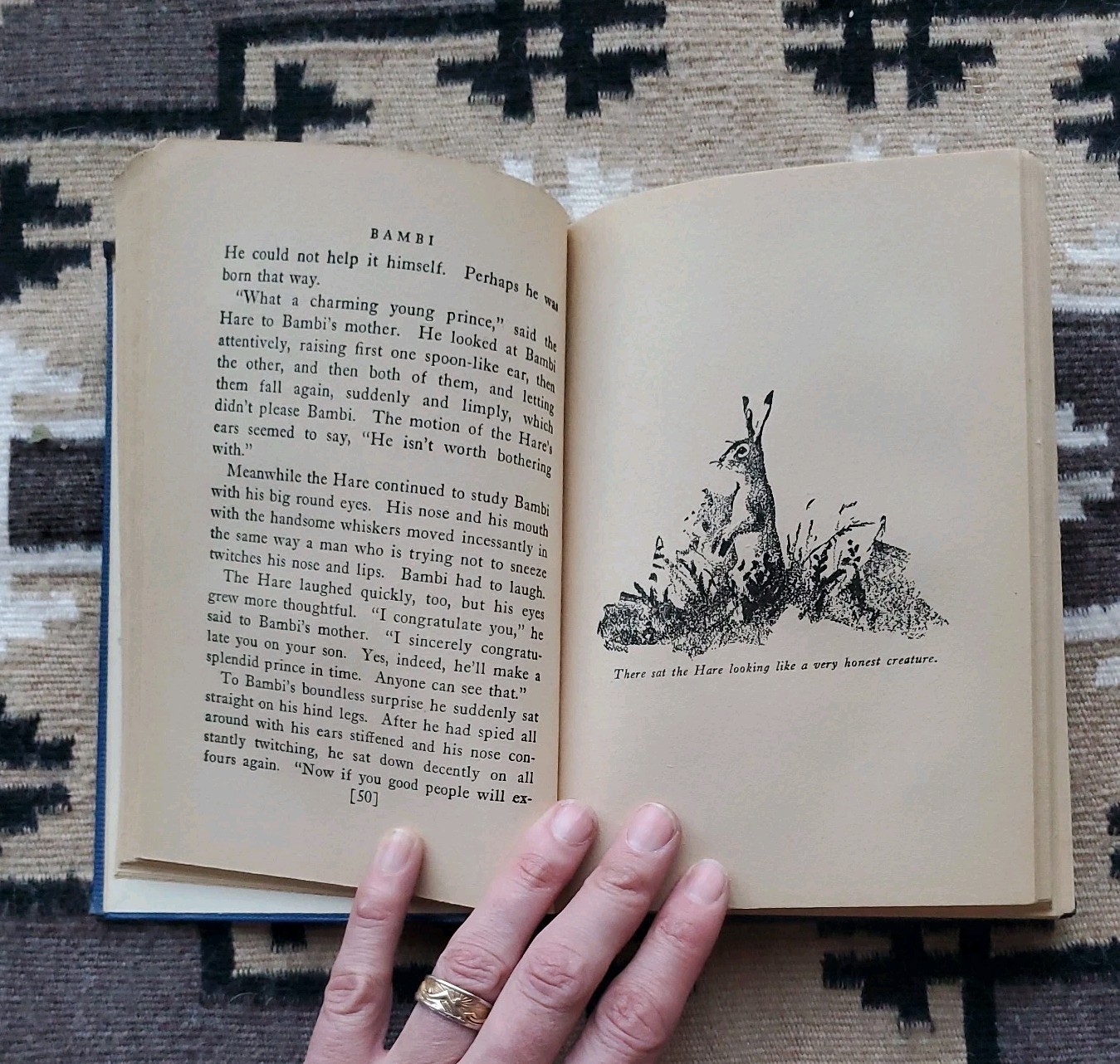 1929-Bambi- HC- By Felix Salten Illustrated By Kurt Wiese-Grosset and Dunlap