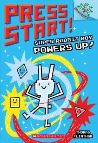 Super Rabbit Boy Powers Up! A Branches Book (Press Start! #2) – VERY GOOD