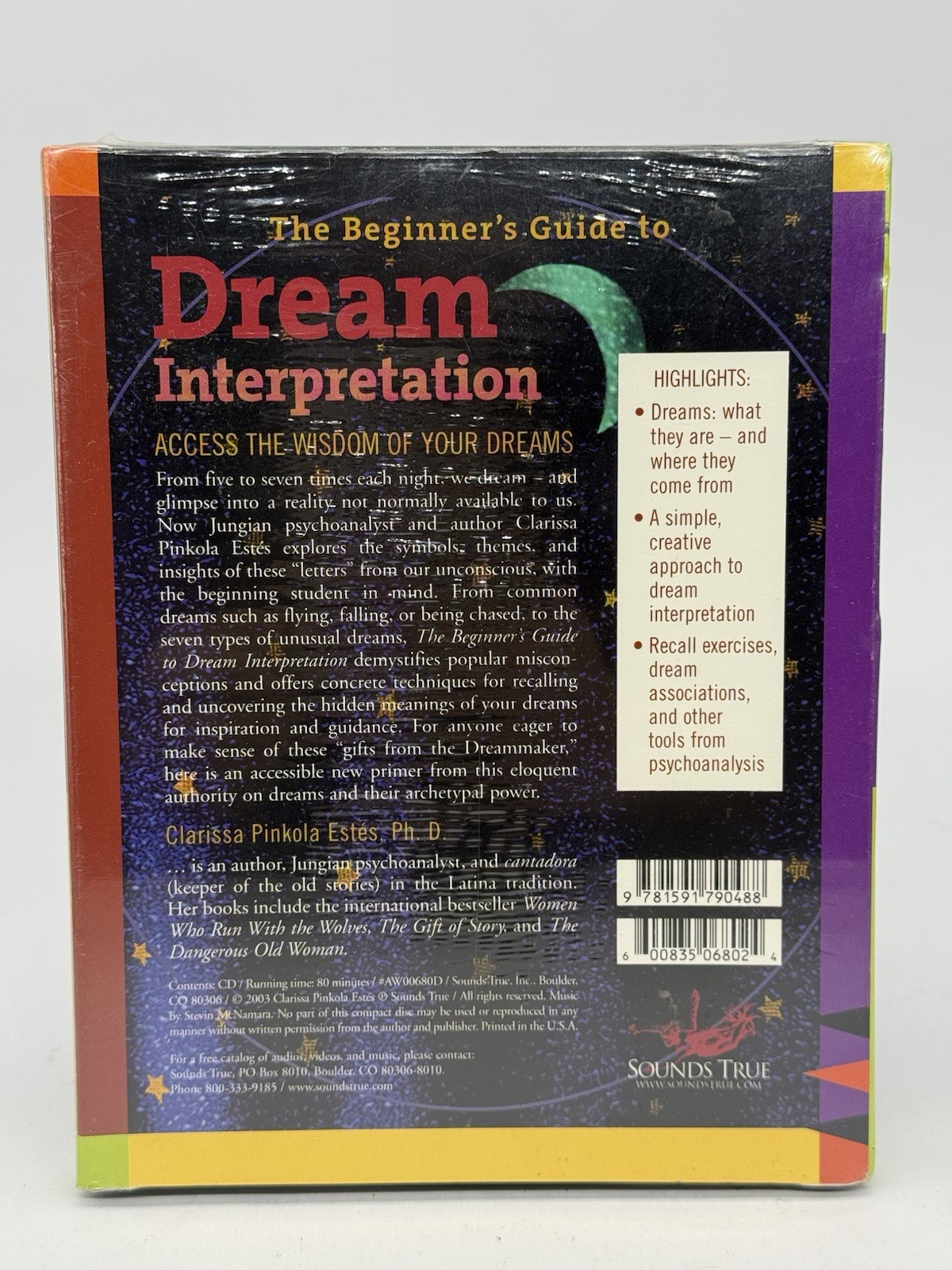 The Beginner’s Guide to Dream Interpretation (CD) Clarissa Pinkola Estes SEALED