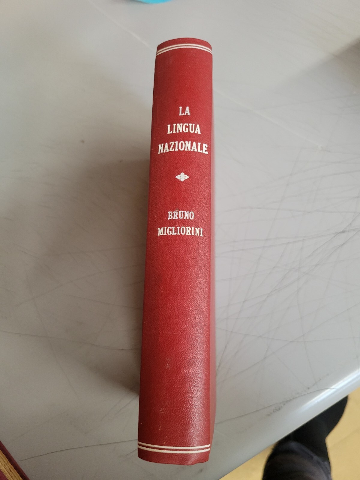 la lingua nazionale Bruno Migliorini CASE BOUND Hc 1949 VGC Italian