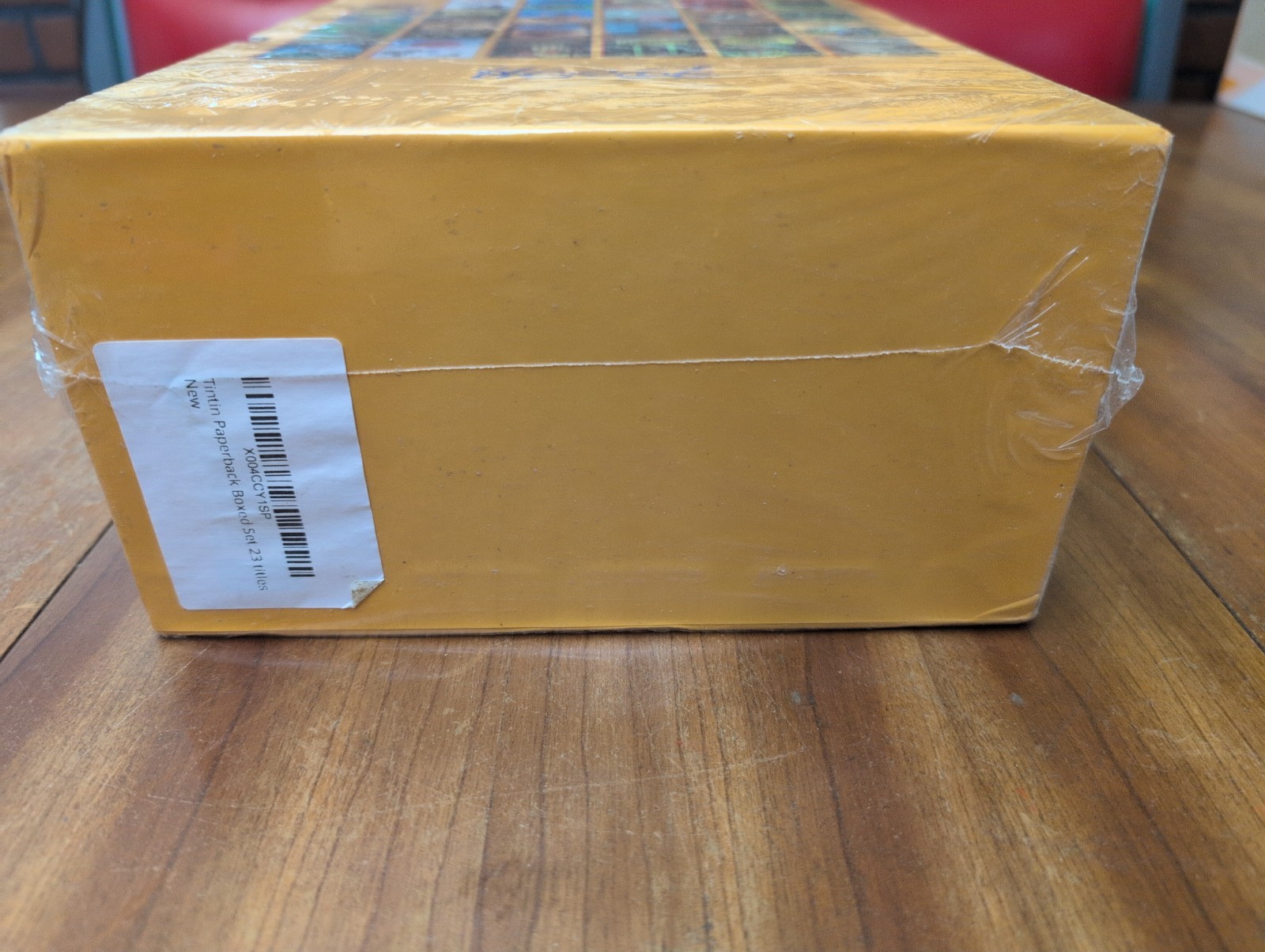 The Adventures of Tintin 23 Paperback Books Box Set Collection SEALED READ