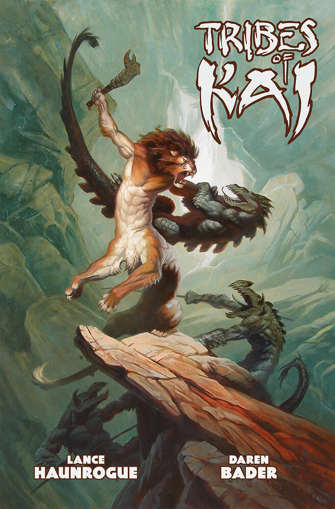 TRIBES of KAI – by Lance HaunRogue & Daren Bader – 8″x12″ Hardcover