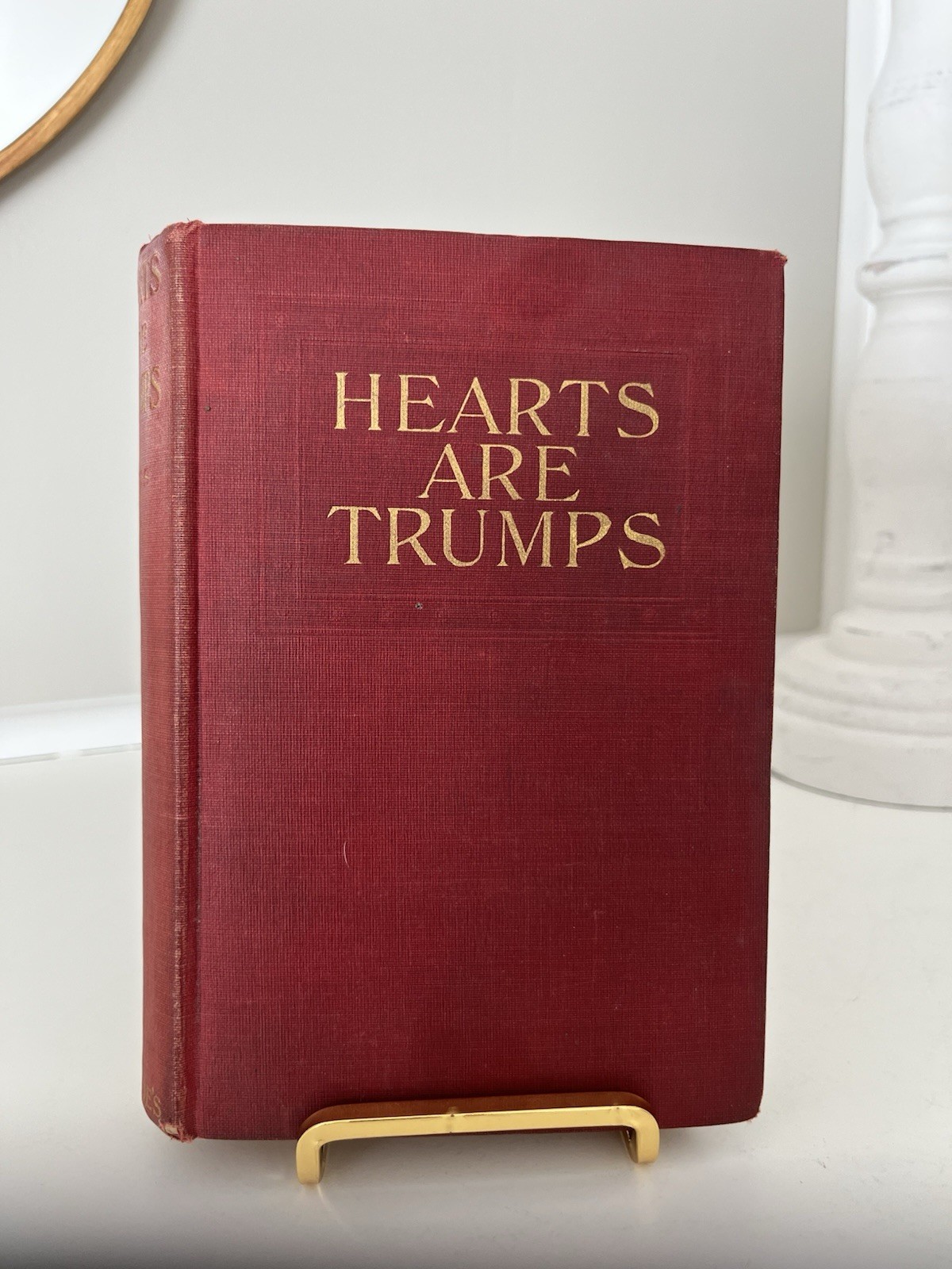 Antique Book HEARTS ARE TRUMPS Alexander Otis 1909 The John McBride Co.