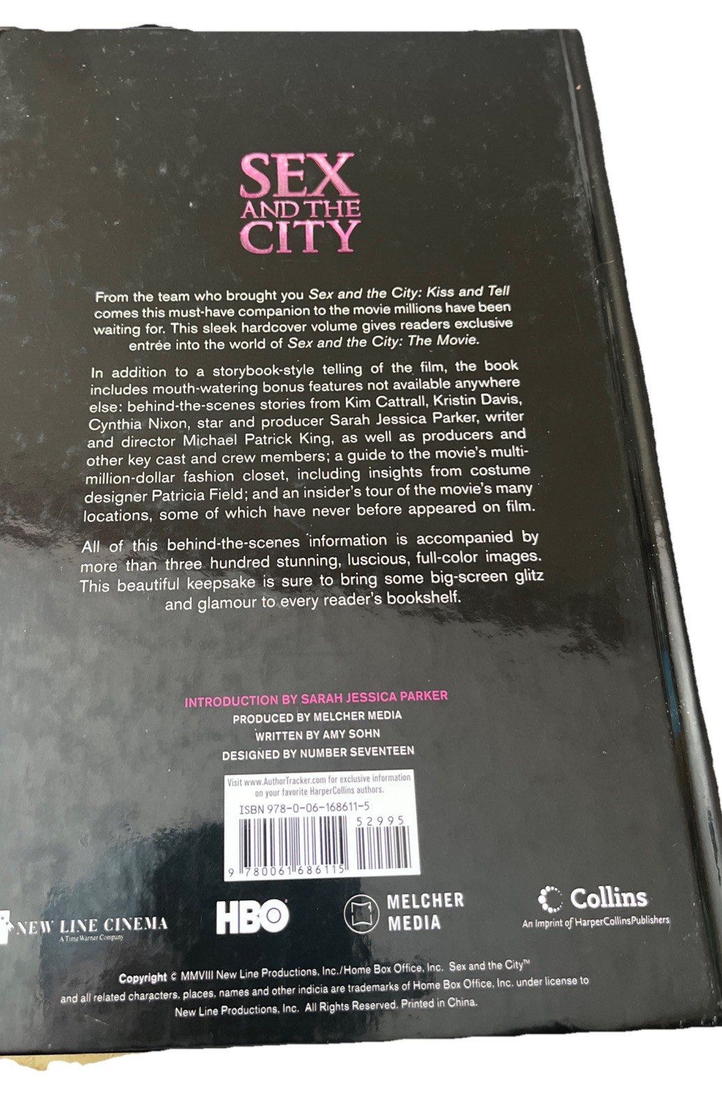 Sex and the City: The Movie Hardcover Companion Book Behind the Scenes Fashion