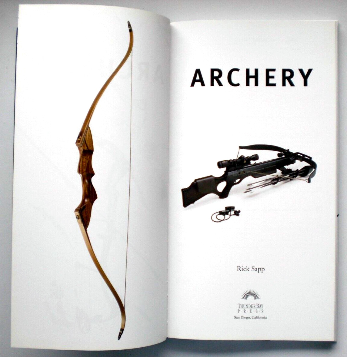 Archery by Rick Sapp, Hardcover Edition (15.25 in by 8 in)