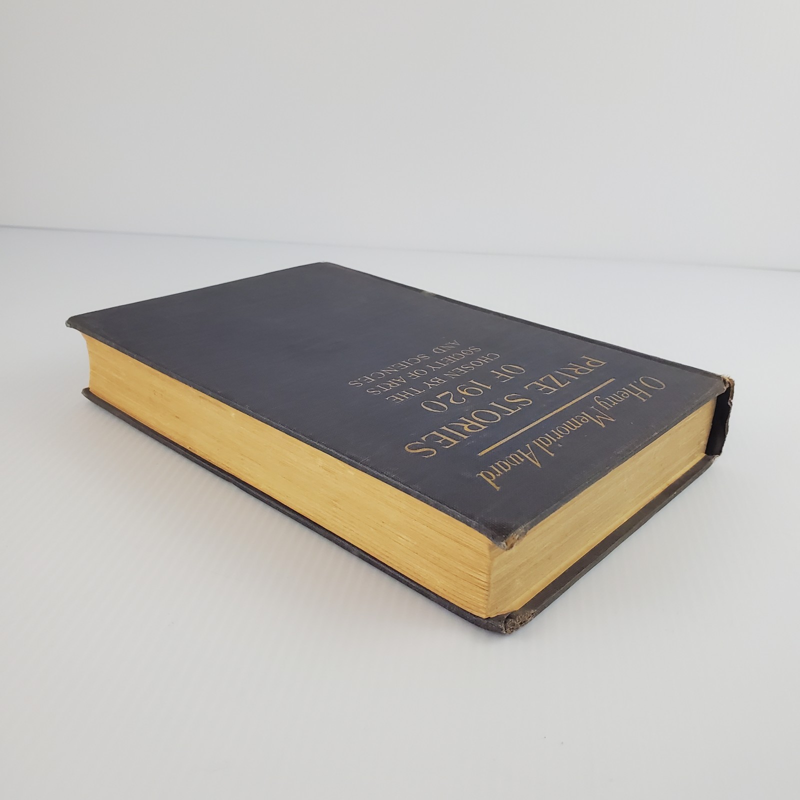 O Henry Memorial Award Prize Stories of 1920 The Society of Arts and Sciences HC