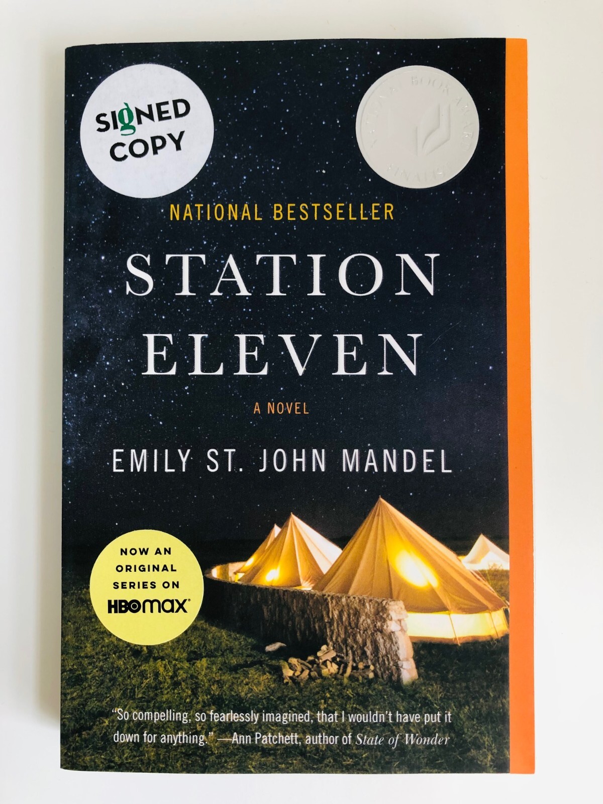 SIGNED Station Eleven by Emily St. John Mandel 1st Edition (2015, Paperback) NEW